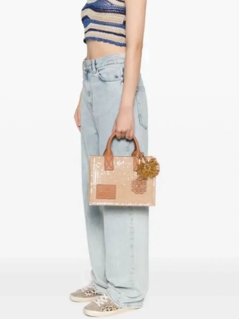 Sandro Kasbah Sequin Tote Bag